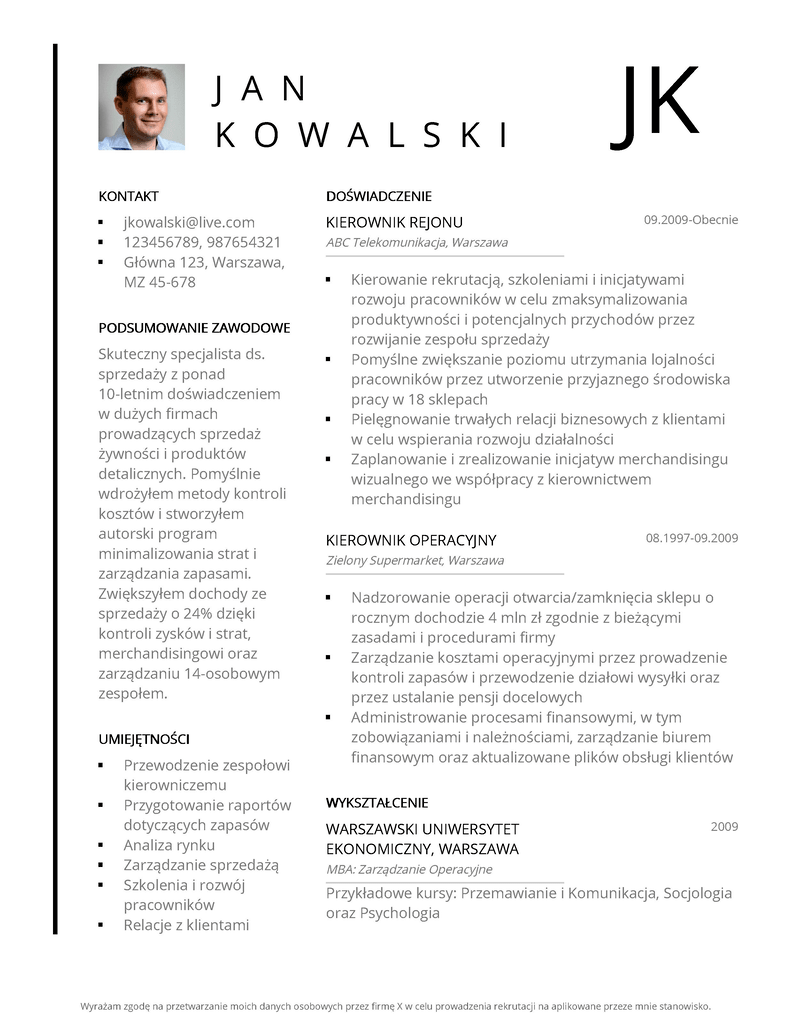 Curriculum vitae szablony 05 picture