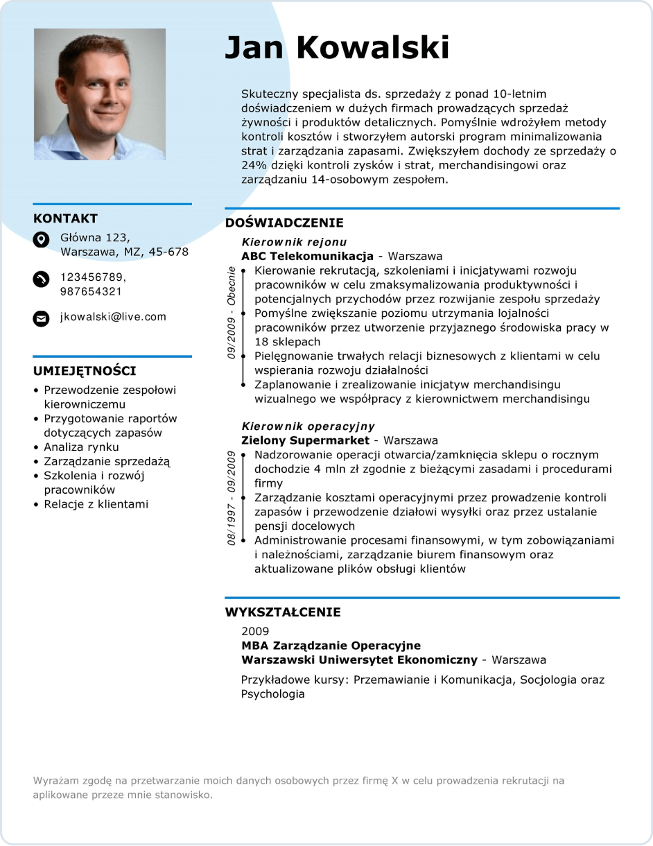 CV szablony: 20+ profesjonalnych szablonów CV do pobrania