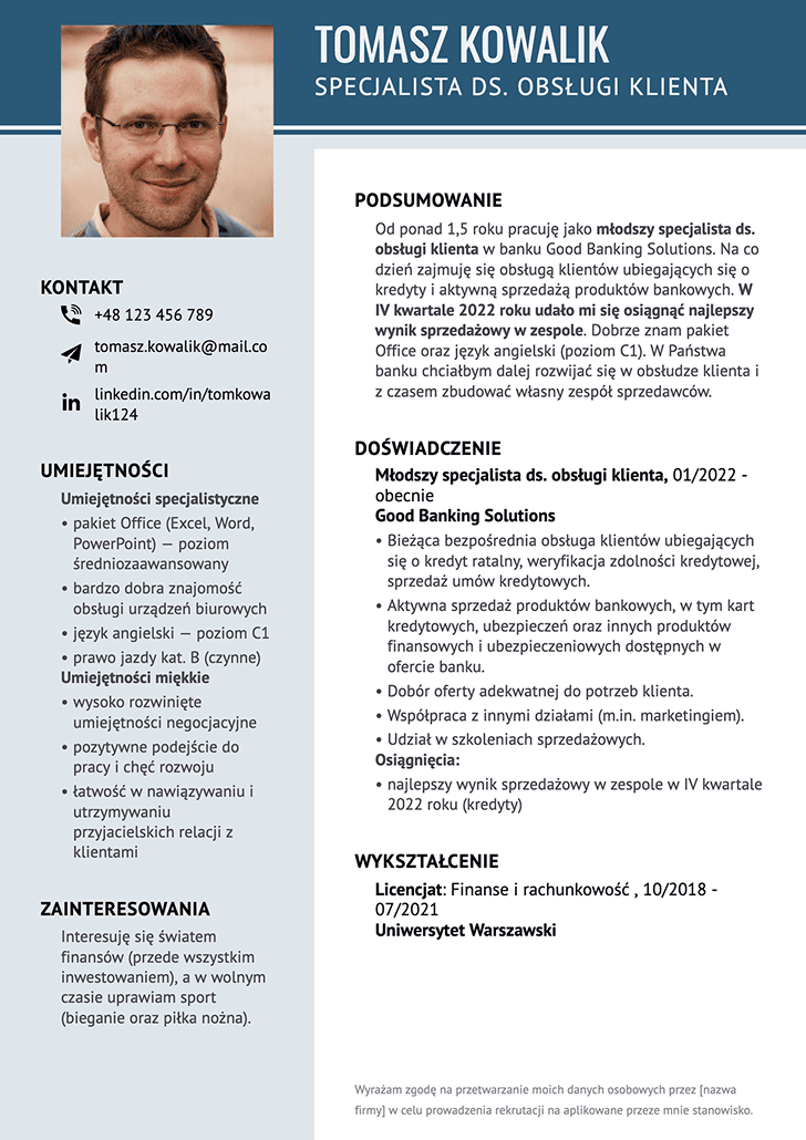 Cv Template Sticky 1