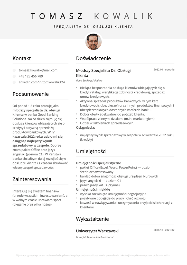 Cv Template Sticky 3