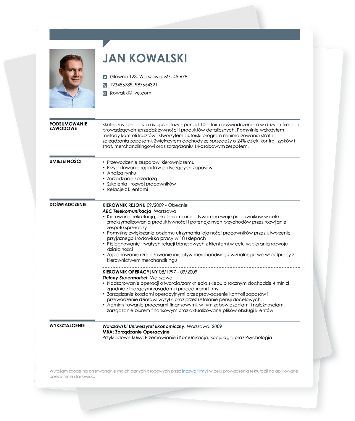 Stwórz profesjonalne CV w 5 minut na LiveCareer