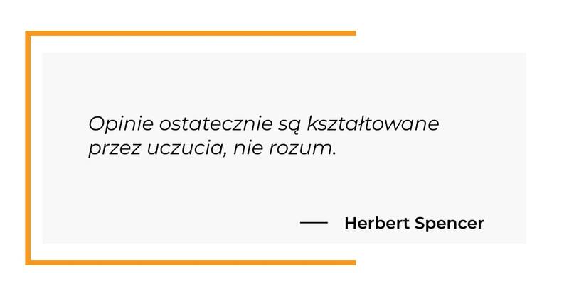 cytat motywacyjny - Herbert Spencer