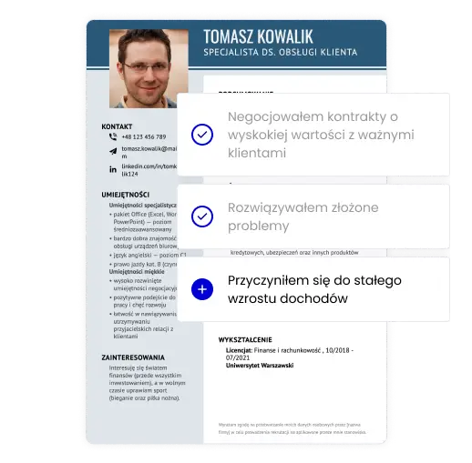 profesjonalne CV online na każde stanowisko